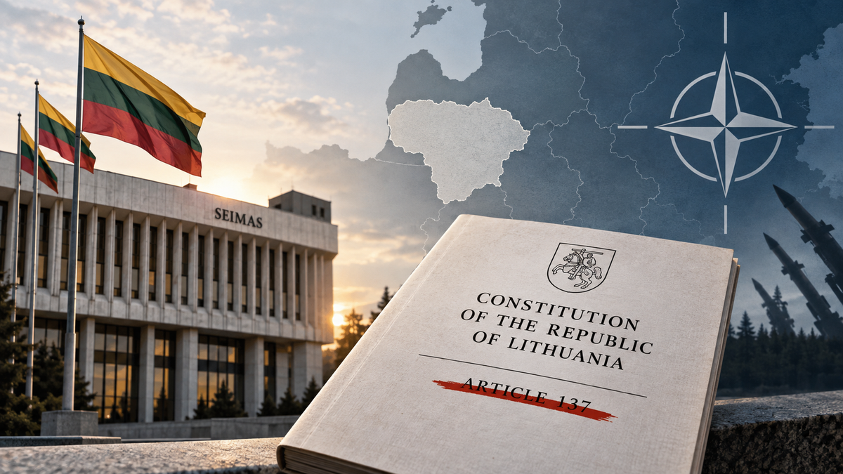 Lithuania Takes Another Step Toward Lifting Its Constitutional Ban on Nuclear Weapons: Seimas Committee Backs Repealing Article 137