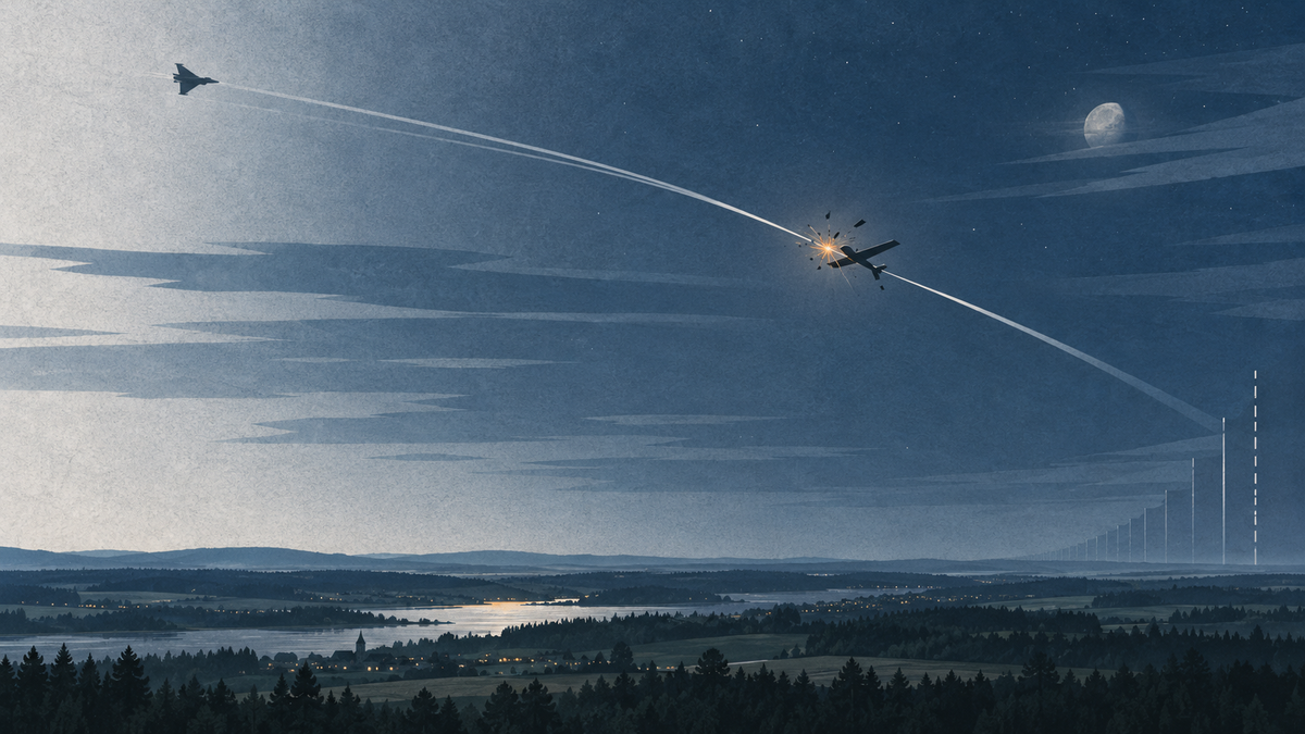 NATO Fighter Shoots Down Unidentified Drone Over Lithuania, Likely Entry From Belarus: Origin Still Being Established