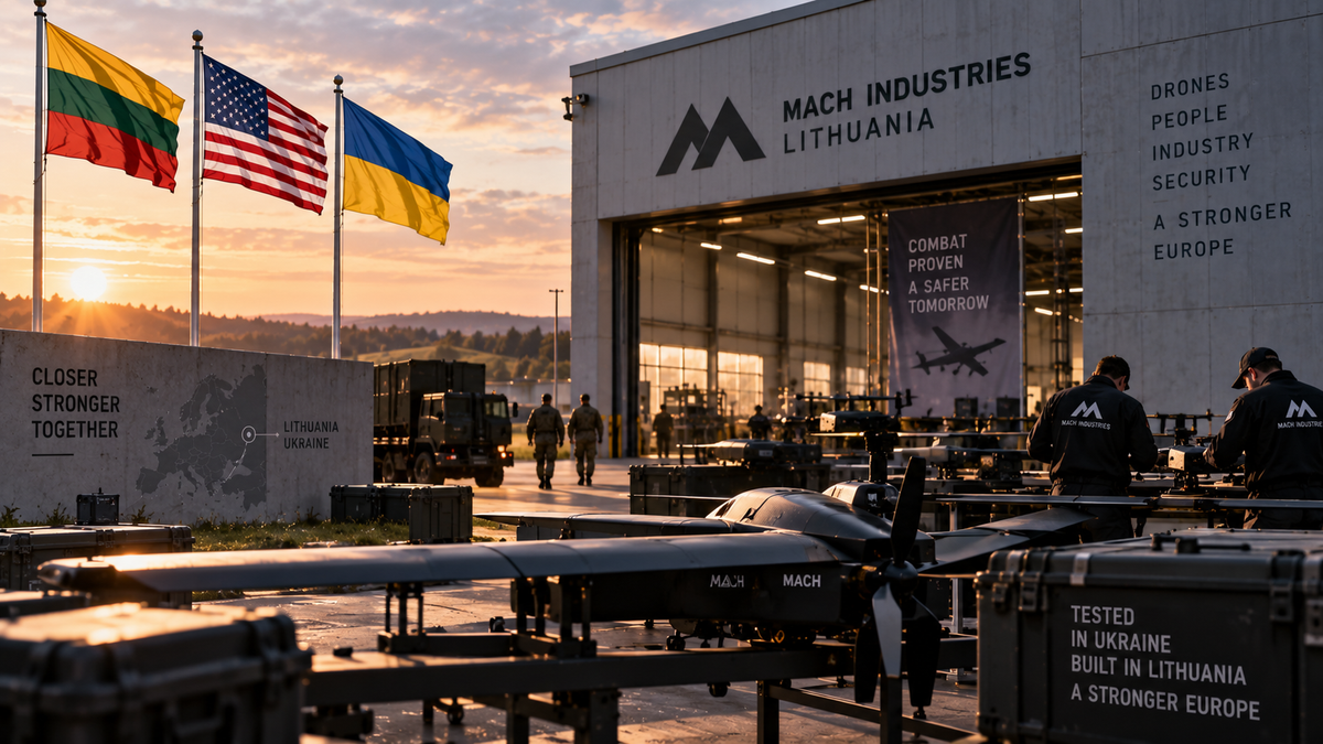 Lithuania Wants to Become a Production Floor for Combat-Tested American Drones