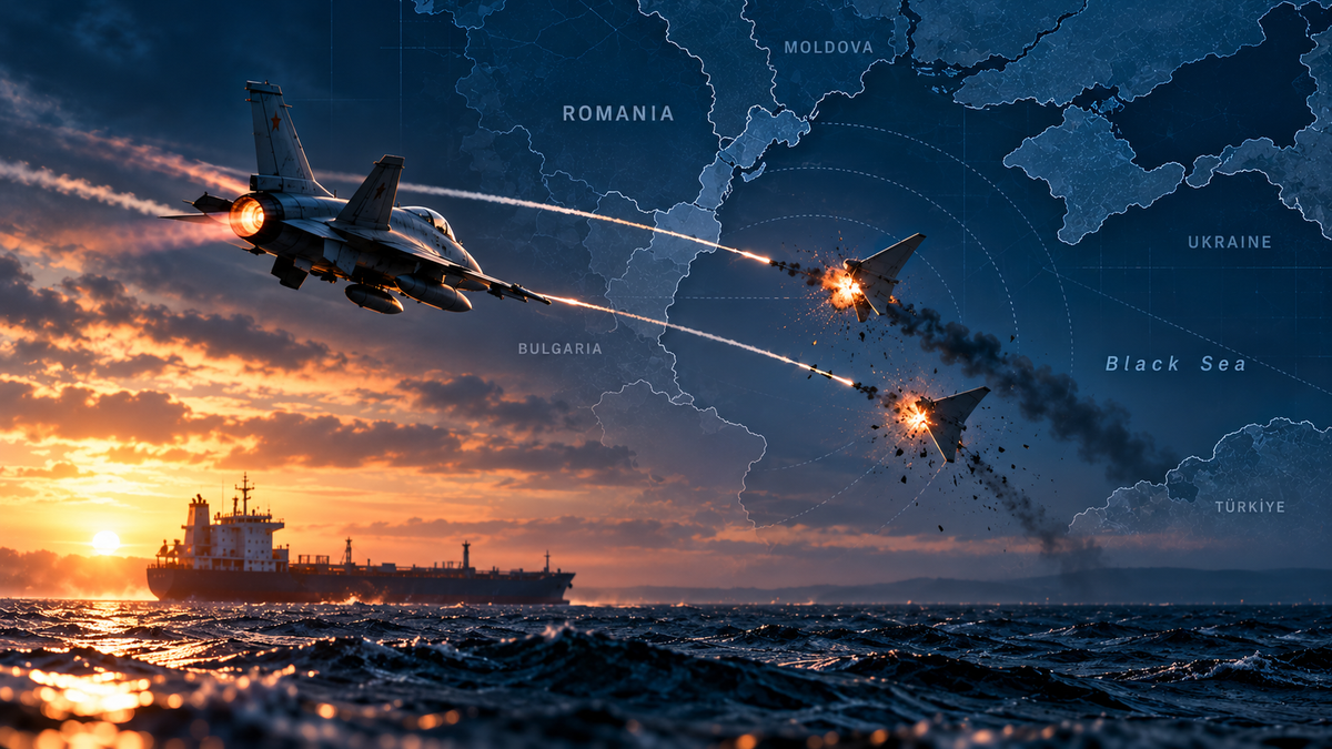 Two Minutes and Five: Romania Shoots Down Jet-Powered Gerans Over Its Own Waters