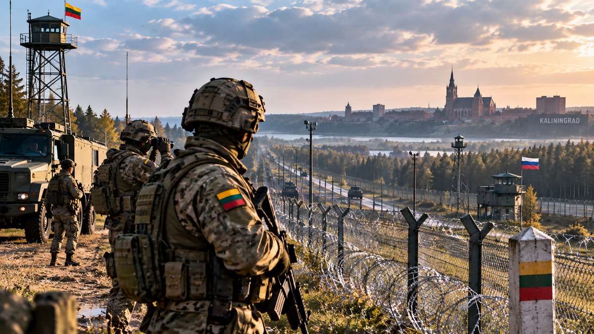 Lithuania Prepares on Two Tracks: Soldiers on the Kaliningrad Border and the First Switchblade Strike Drones