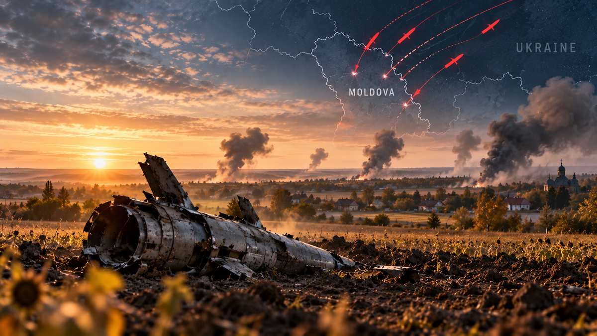 Not Debris From One Stray Drone: Five Missiles and UAVs Landed on Moldovan Soil in a Single Morning Strike Cycle