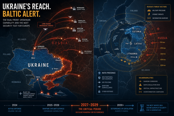 Ukraine is combat-ready, but the Baltic is at risk. Why Europe isn't prepared