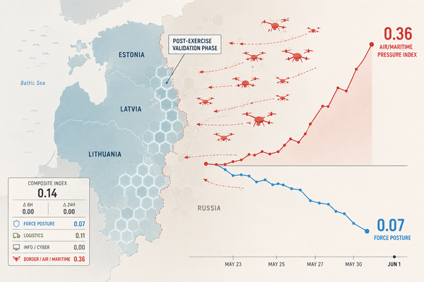 OSINT Digest from June 1, 2026: Post-Exercise Spike — Drone Pressure After NATO Exercises