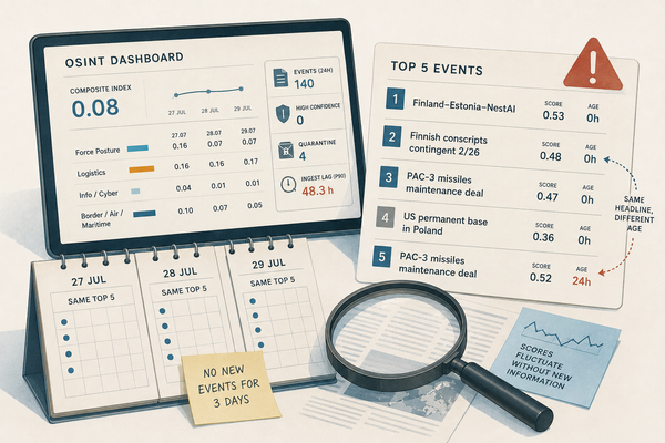 Three Days Running: A Top-5 With Zero New Events