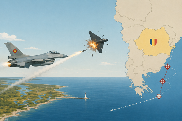 Лінія перехоплення йде в море: три доби — три збиття над Румунією
