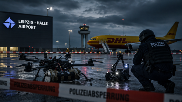 Drone Carrying Explosive Near Antonov Aircraft: Leipzig Incident Escalates into Possible Terrorism Investigation