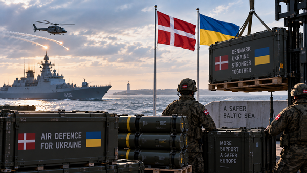 Данія відповіла на російську провокацію в Балтійському морі прискоренням допомоги Україні: 1,8 млрд крон переважно на ППО