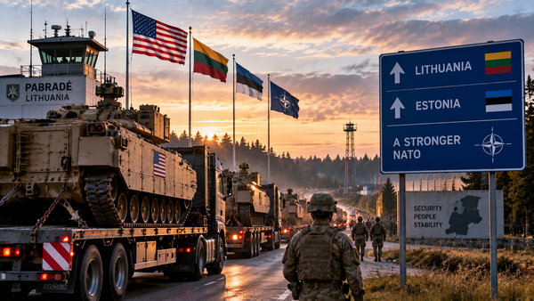 The Pentagon Reviewed, the Baltics Waited — Now the Troops Are Moving Again