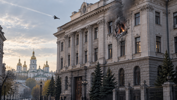 Російський дрон вдарив по штаб-квартирі СБУ в центрі Києва: ціллю названо кабінет керівника служби, Зеленський наказав готувати дзеркальну відповідь