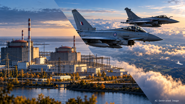 A Step, Not a Result: Repairs Near Zaporizhzhia and British Typhoons in a French Nuclear Scenario for the First Time