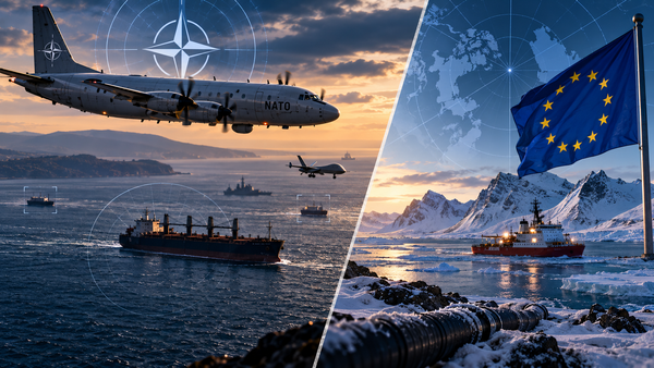 Decided, Not Deployed: NATO in the Black Sea, the EU in the Arctic