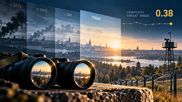 An Index That Sees Yesterday: Composite 0.38 and a Three-Day Lag